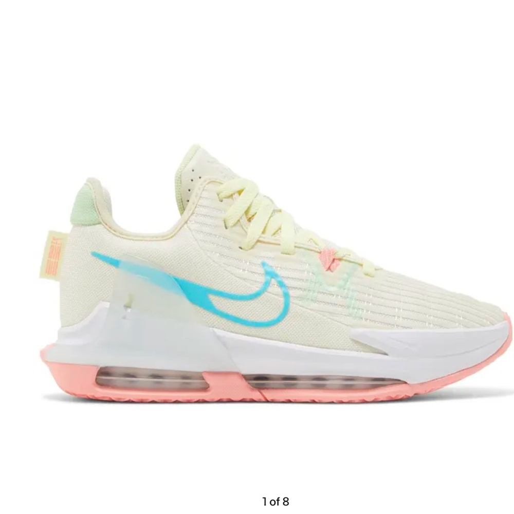 LeBron Nike Witness basketball shoes.